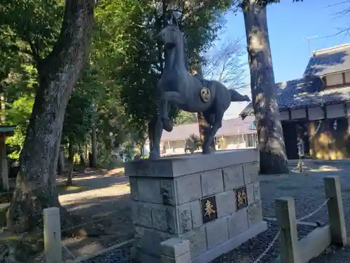 朝日山神社の狛犬