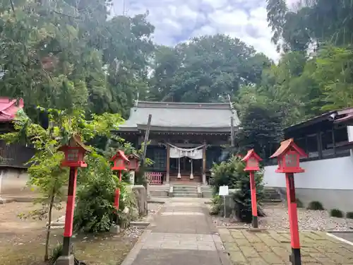 平出雷電神社の本殿・本堂