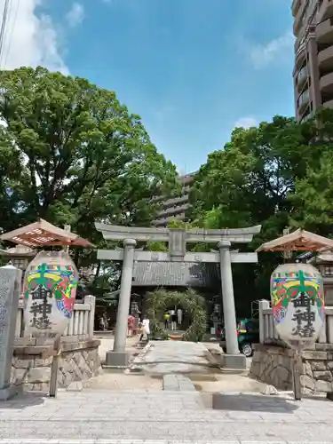 菅生神社の鳥居