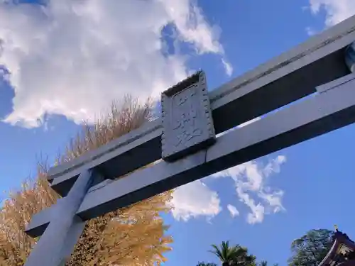 叶神社 (西叶神社)の鳥居