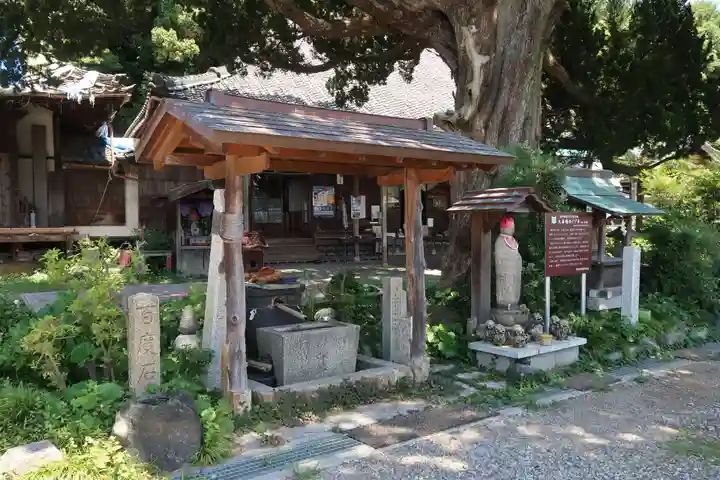 大善院(観蓮寺大善院)の手水舎