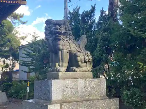 川内八幡宮の狛犬