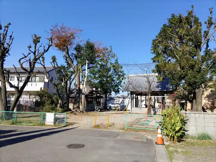 高畑神明社(九之坪神社)の自然