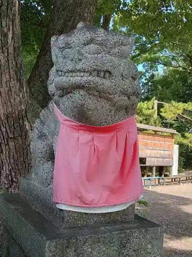 磯良神社（疣水神社）の狛犬
