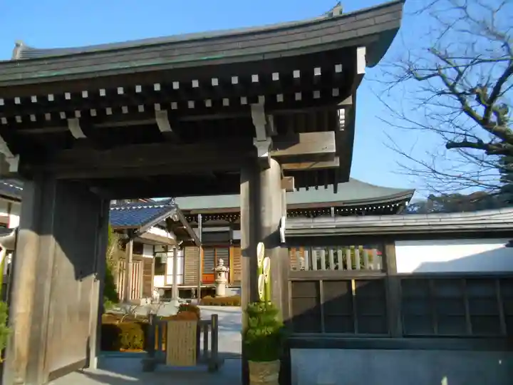 妙長寺の山門・神門