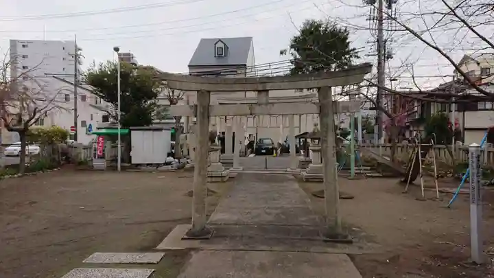 荒神社の鳥居