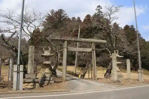 鹿島大神宮の鳥居