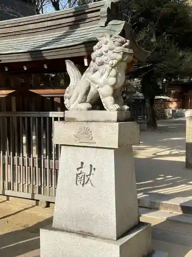 四條畷神社の狛犬