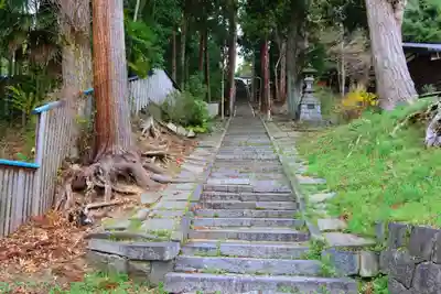 安達太良神社の景色
