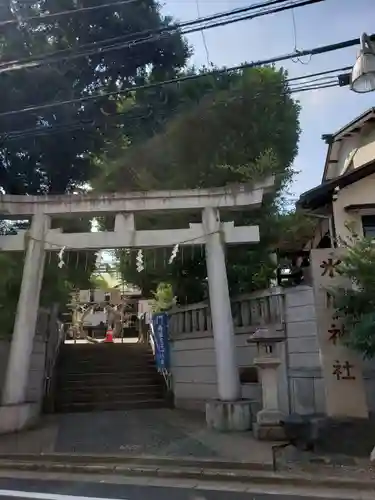幡ケ谷氷川神社の鳥居