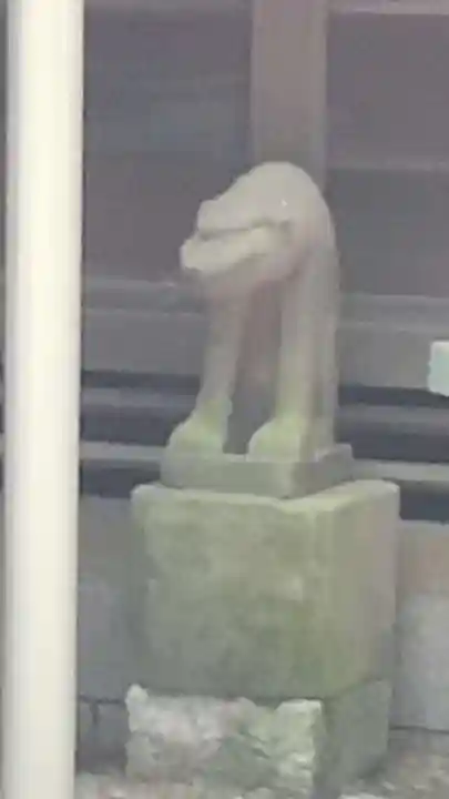 春日部八幡神社の狛犬