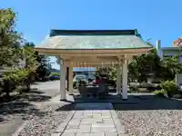 福井県護国神社の手水舎