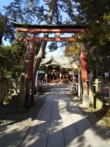 兎橋神社の鳥居