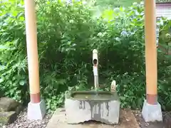 白山神社の手水