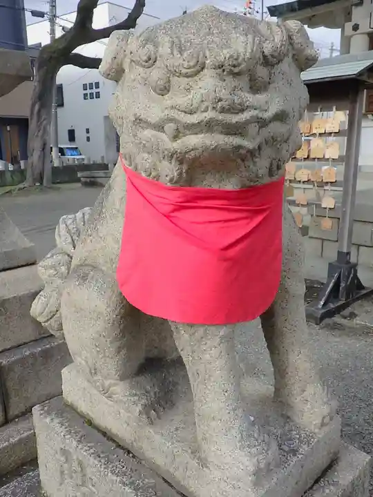 野里住吉神社の狛犬