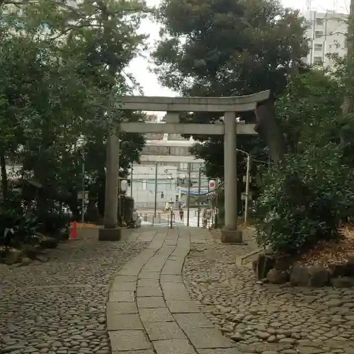 代々木八幡宮の鳥居