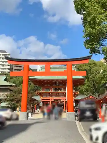 生田神社の鳥居