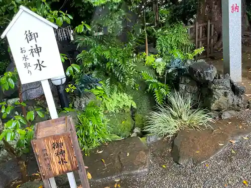 検見川神社の庭園