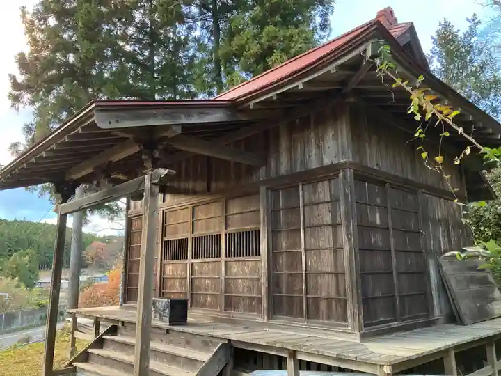 星宮神社(館ノ川)の本殿・本堂