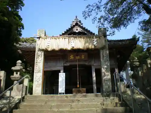 高祖神社の鳥居