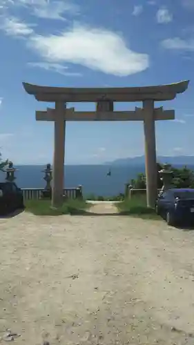 伊和都比売神社の鳥居