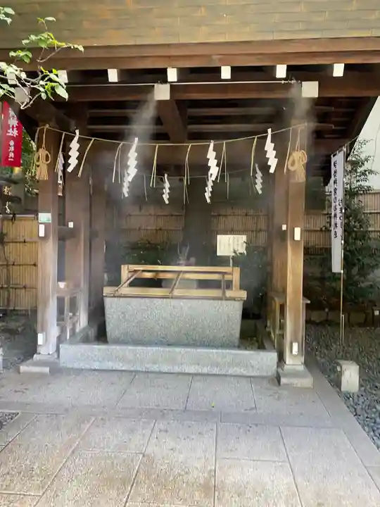 東京大神宮の手水舎