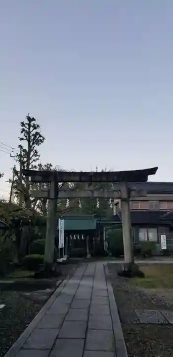 隅田川神社の鳥居