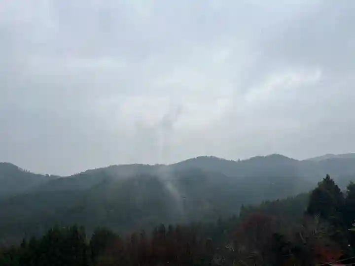 金峯山寺の景色