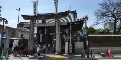 櫛田神社の鳥居