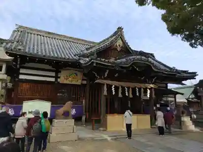 百舌鳥八幡宮の本殿・本堂