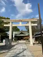 伴林氏神社の鳥居