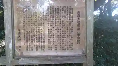 高良大社奥宮（奥の院）の歴史