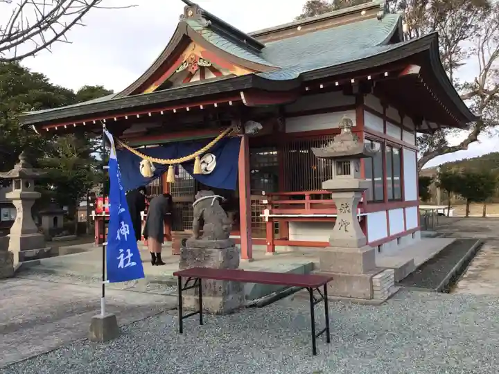 市来神社の本殿・本堂
