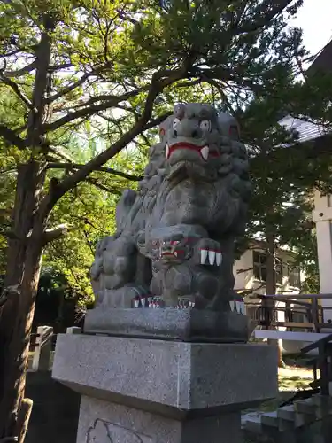 豊平神社の狛犬