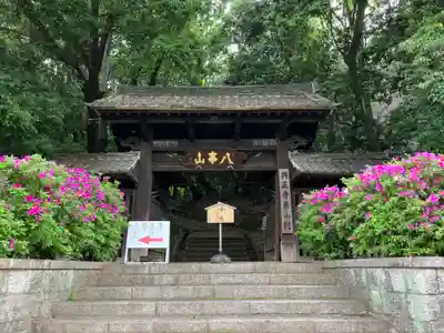 八事山 興正寺の山門・神門