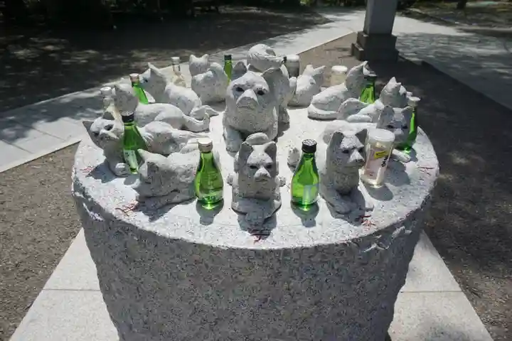 村松大神宮の狛犬