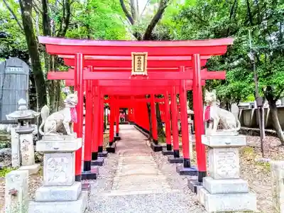 闇之森八幡社の鳥居