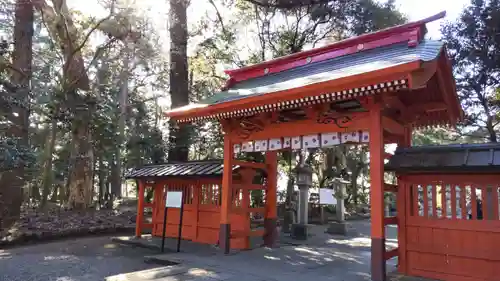 息栖神社の山門・神門