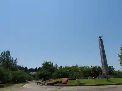 開成山大神宮の周辺