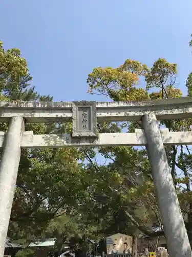 松陰神社の鳥居