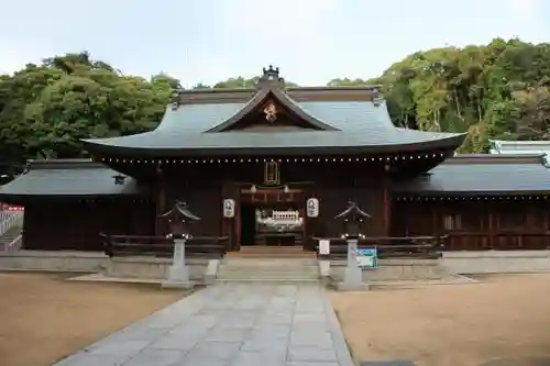 多井畑厄除八幡宮の本殿・本堂