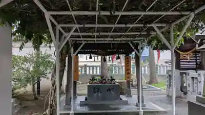 奥田神社の手水舎