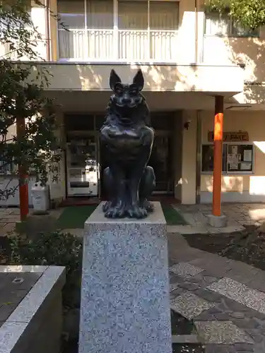 稲毛神社の狛犬