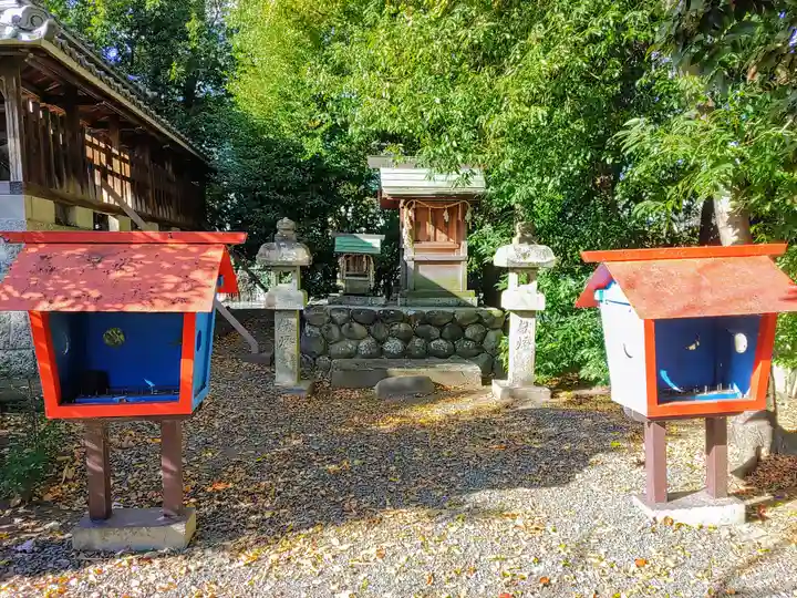 八幡社(高熊八幡社)の末社・摂社