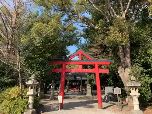 不乗森神社の鳥居