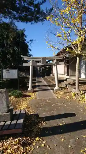 八幡神社の鳥居