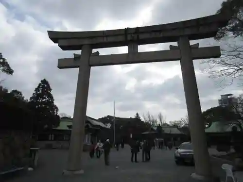 豊國神社の鳥居