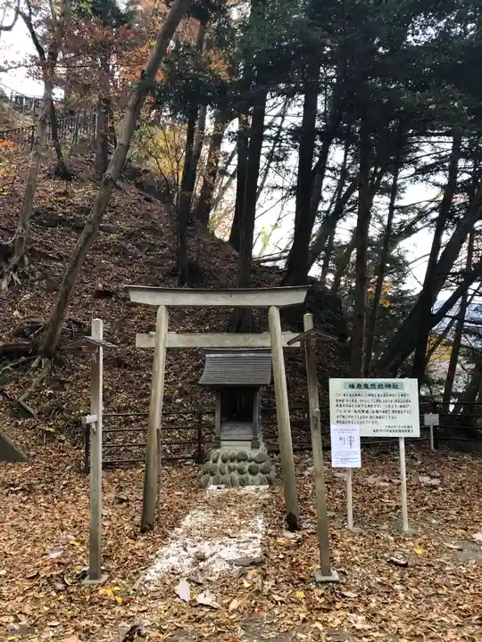 楯岩鬼怒姫神社の本殿・本堂