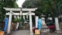太子堂八幡神社の鳥居