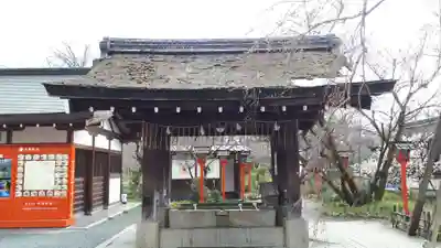 平野神社の手水舎